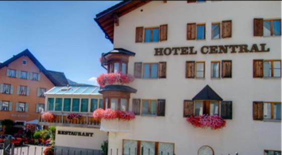 Hotel Central Obersaxen Eksteriør billede